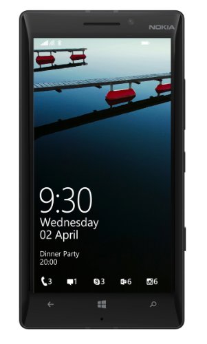 Nokia Lumia 930 4G UK SIM-Free Smartphone - Black (Windows, 5-inch, 32GB)