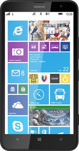 Nokia Lumia 1320 SIM-Free Smartphone - Black (Windows, 6-inch, 8GB)